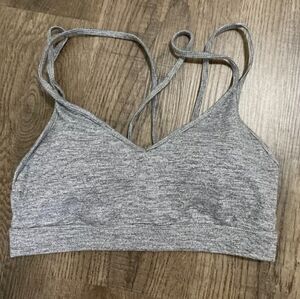 Old Navy Women’s Light Support Strappy V-Neck Sports Bra Size Small